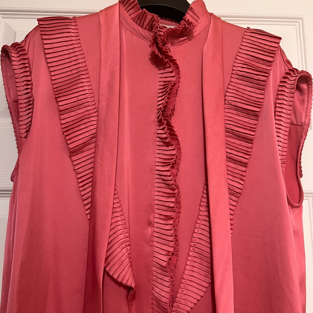 COACH Silk Tunic Dress (Pink Color) - Picture 2 of 4
